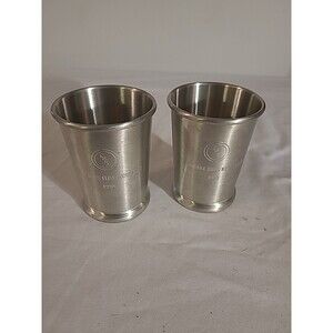 2 Pewter Tumber Award Cups Early American WEB 4.25"x3.25"